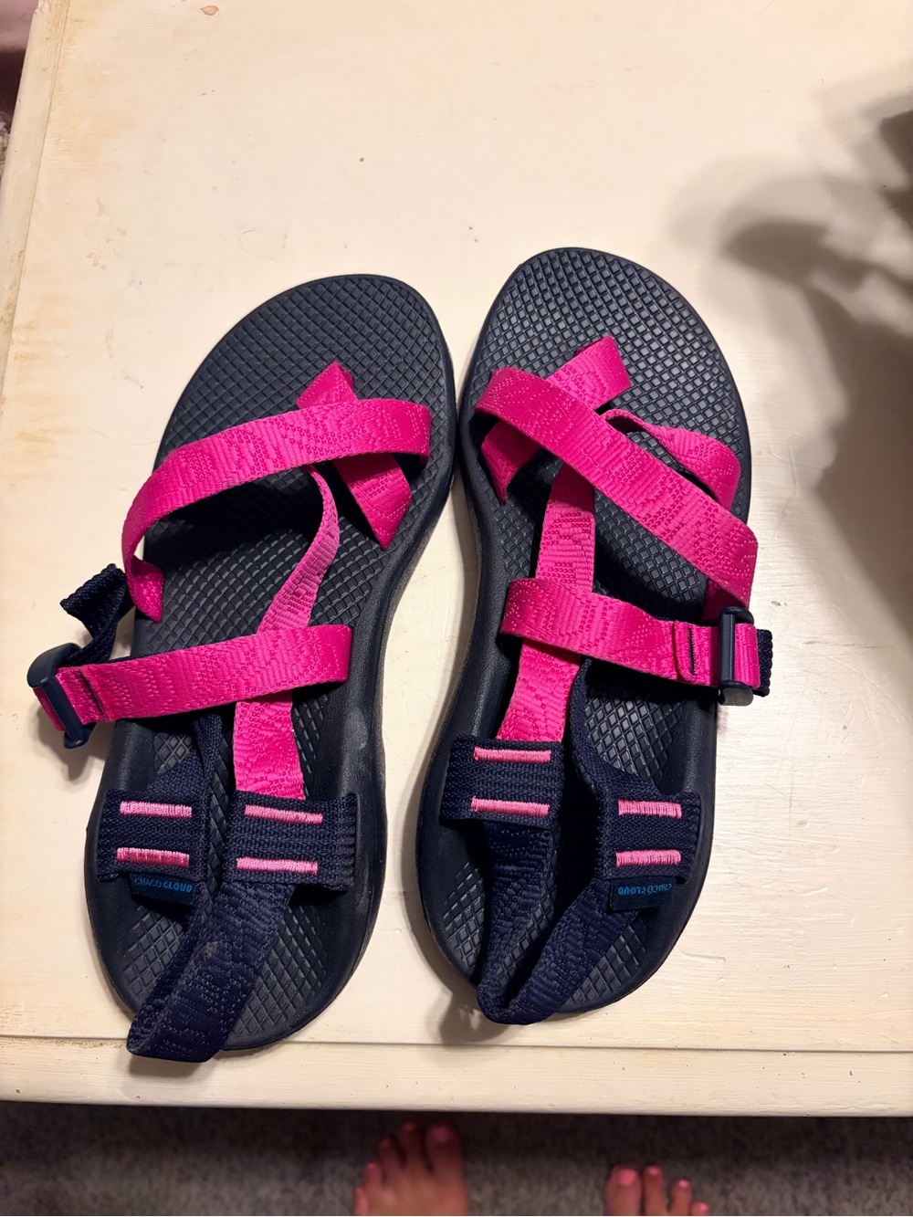 Chaco Women’s Pink Strappy Outdoor Sandals